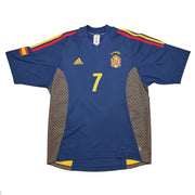 2002/04 Spanien Raul #7 Auswärtstrikot (L) Adidas