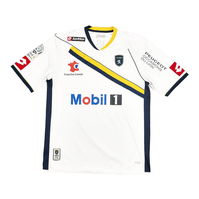 2011/12 SOCHAUX DIAS #7 L/S *MATCH WORN* AWAY SHIRT (XL) LOTTO