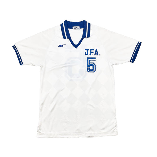 1987/88 JAPAN #5 *OLYMPIC QUALIFIER - PLAYER ISSUE* AWAY SHIRT (M) ASICS