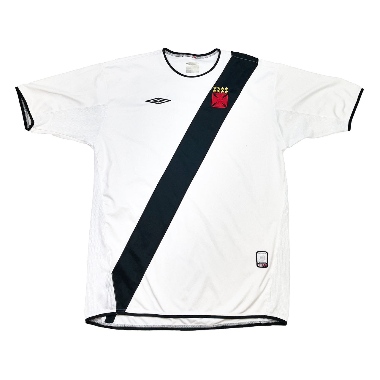 CULT KITS - 2003/04 VASCO DA GAMA #11 HOME SHIRT (XL) UMBRO