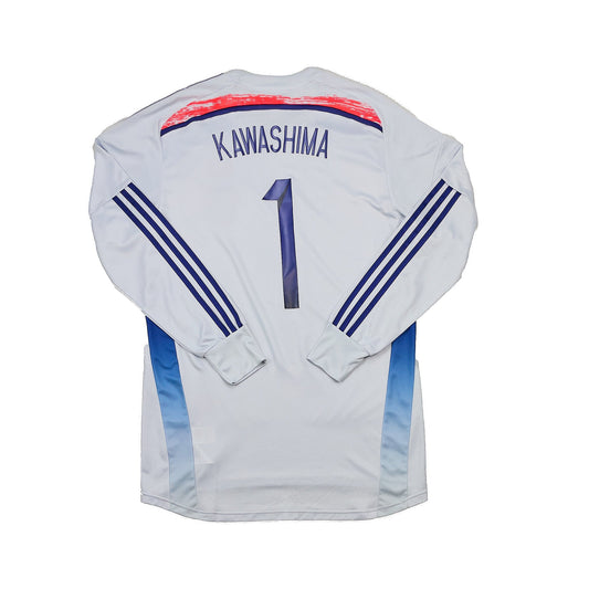 CULT KITS - 2015/16 JAPAN KAWASHIMA #1 *PLAYER ISSUE* GK SHIRT (XL) ADIDAS