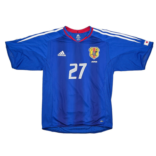 CULT KITS - 2004/05 JAPAN T.TANAKA #27 *PLAYER ISSUE* HOME SHIRT (S) ADIDAS