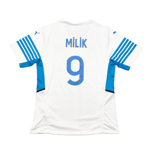 2021/22 MARSEILLE MILIK #9 *PLAYER ISSUE* HOME SHIRT (L) PUMA