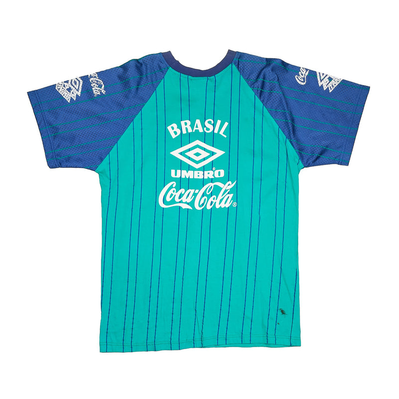 CULT KITS - 1991 UMBRO BRAZIL TRAINING SHIRT (L)