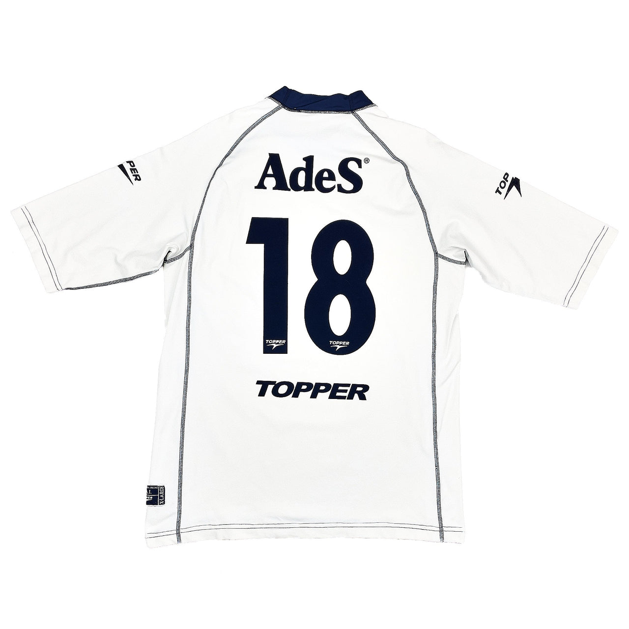 CULT KITS - 2000/01 INDEPENDIENTE #18 (FORLAN) AWAY SHIRT (XL) TOPPER