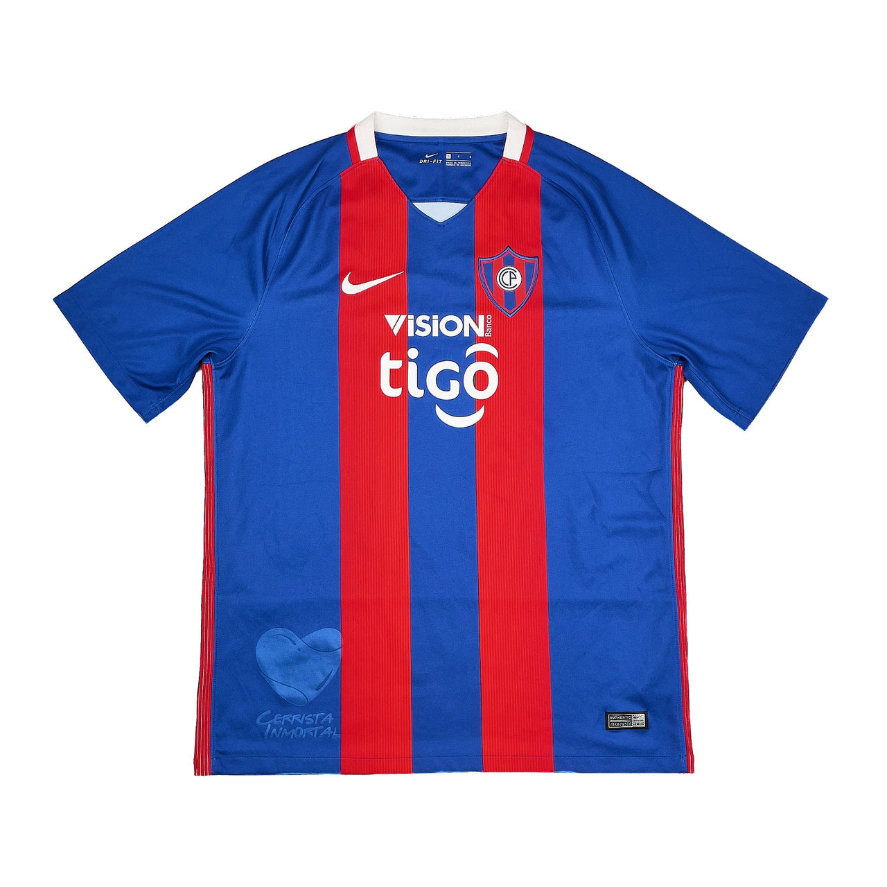 CULT KITS - 2017 CERRO PORTENO HOME SHIRT (L) NIKE