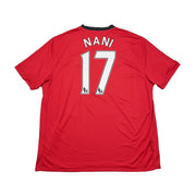 2009/10 Manchester United Nani #17 Heimtrikot (XXXL) Nike