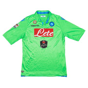 2014/15 Napoli Colombo #15 *Spielertrikot* TW-Trikot (XL) Macron