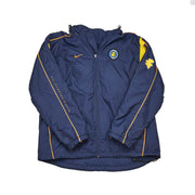 2001/02 Inter Mailand Fleece-gefütterte Jacke (L) Nike