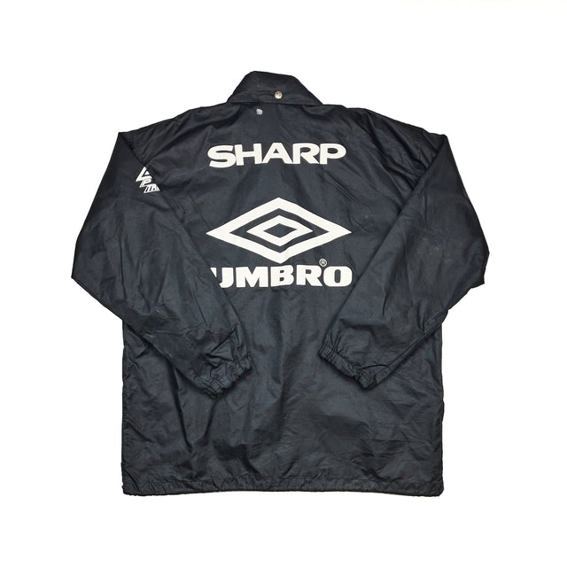CULT KITS - 1998/99 MANCHESTER UNITED TRACK JACKET (L) UMBRO