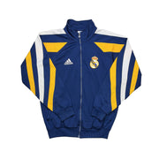 1998/99 Real Madrid Trainingsanzug-Oberteil (S) Adidas