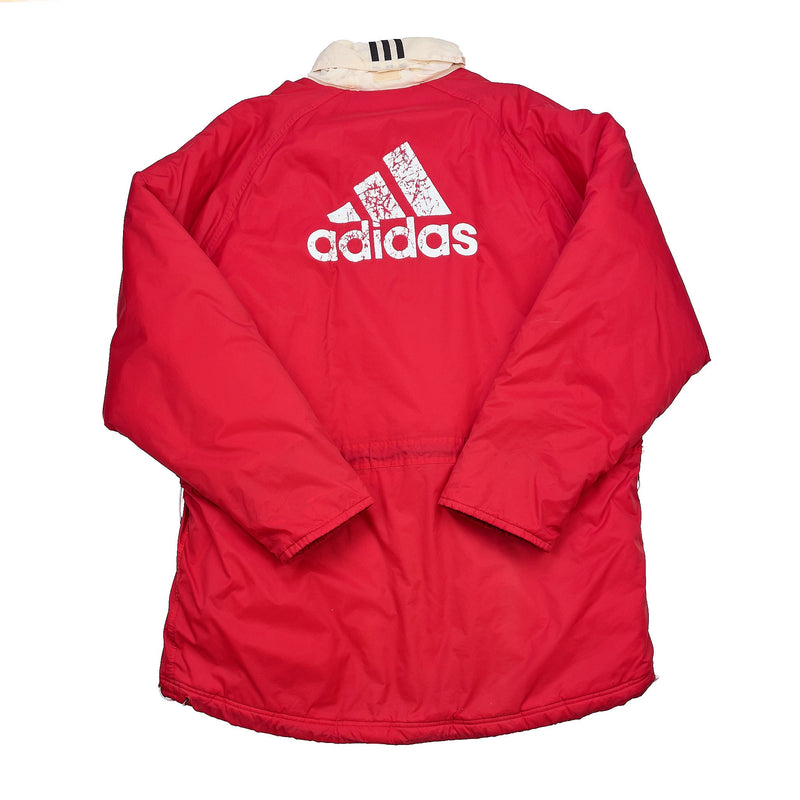 CULT KITS - 1998/00 STUTTGART BENCH COAT (XL) ADIDAS