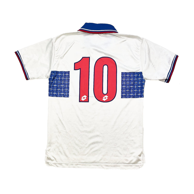 1996 UNIVERSIDAD CATOLICA #10 HOME SHIRT (M) LOTTO