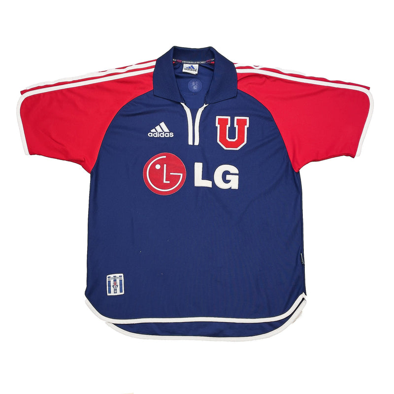 CULT KITS - 2001/02 UNIVERSIDAD DE CHILE HOME SHIRT (L) ADIDAS