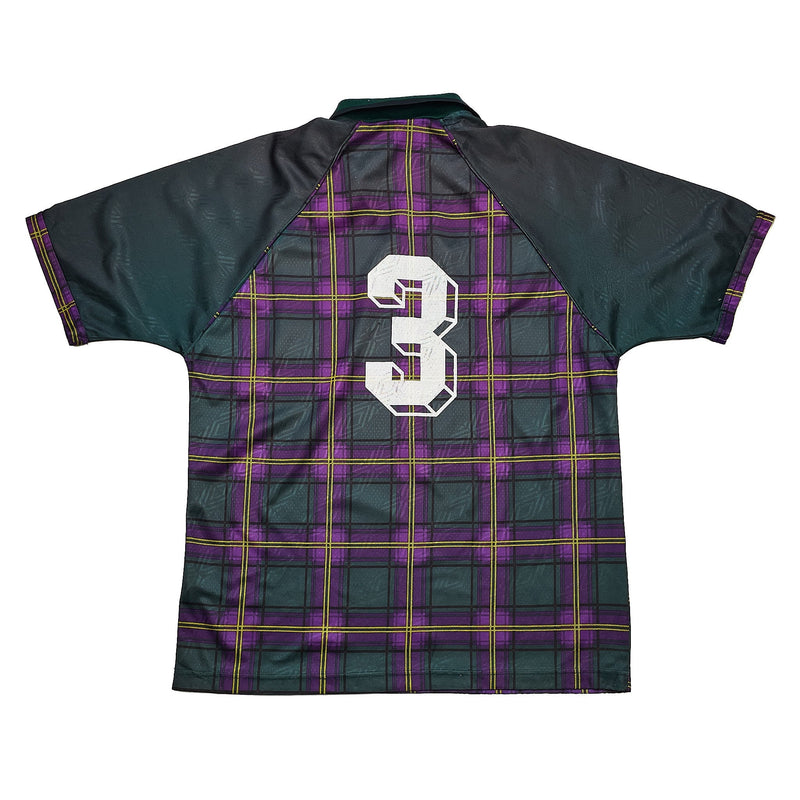 1995/96 TANJONG PAJAR BOYS CLUB #3 TARTAN SHIRT (L) UMBRO