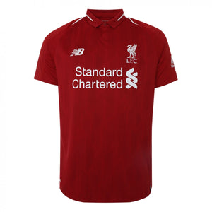 Liverpool 2018-19 Home Football Shirt (S) (Excellent)_0