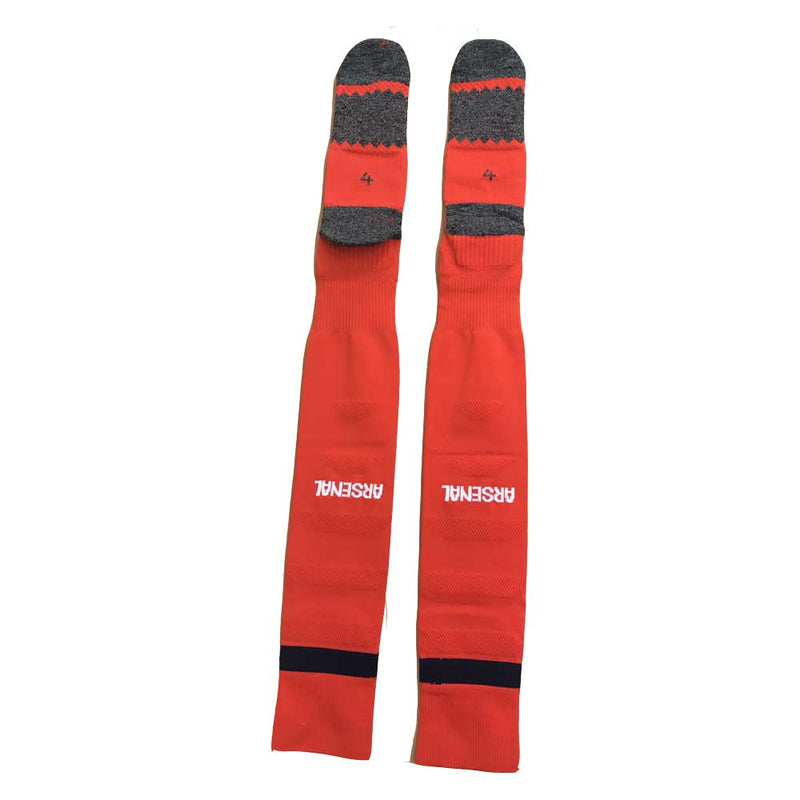 2018-2019 Arsenal Away Football Socks Red_1