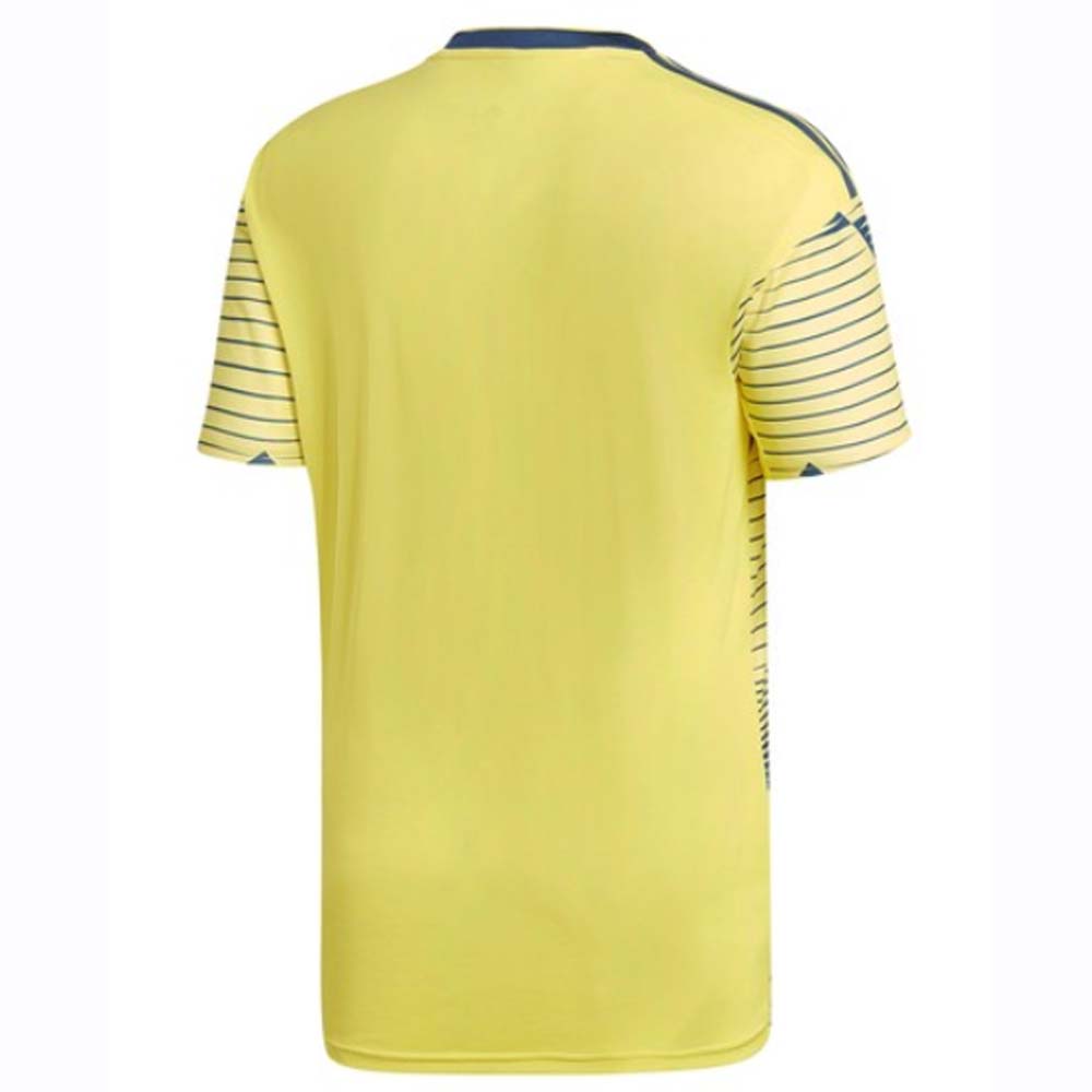 2019-2020 Colombia Home Adidas Football Shirt (M) (Mint)_1