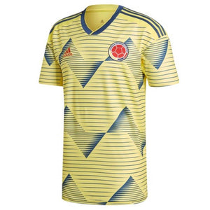 2019-2020 Colombia Home Adidas Football Shirt (M) (Mint)_0