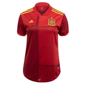 2020 2021 Spain Home Adidas Womens Shirt Classic Football Kit