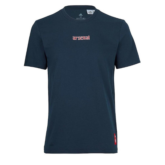 2020-2021 Arsenal Adidas Street Graphic Tee (Indigo)