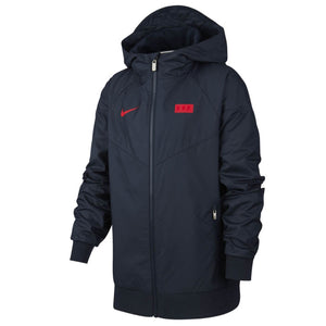 2020-2021 France Nike Authentic Windrunner (Navy) - Kids_0