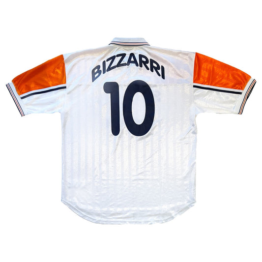 AC Pistoiese 1998-99 Match Worn Away Shirt (Bizzarri #10) ((Very Good) XXL)_0
