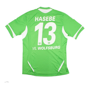 Wolfsburg 2011-12 Home Shirt (Hasebe #13) ((Good) M)_0