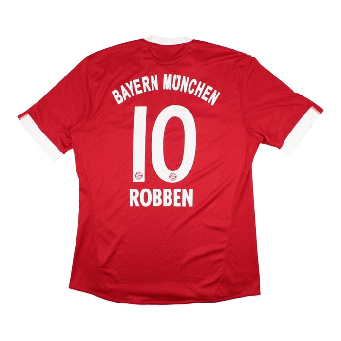 Bayern Munich 2009-10 Home Shirt (Robben #10) ((Very Good) L)