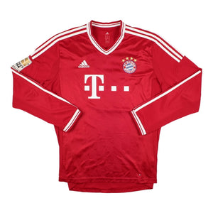 Bayern Munich 2013-14 Home Long Sleeve Shirt (Robben #10) ((Very Good) XL)_1