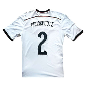 Germany 2014 Home Shirt (Grosskreutz #2) ((Good) M)_0