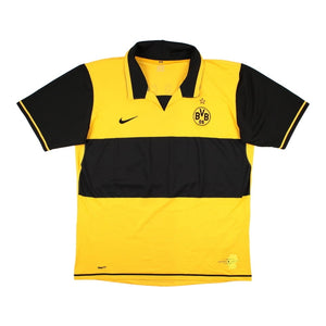 Borussia Dortmund 2007-08 Home Shirt (Sponsorless) (Frei #13) ((Excellent) XL)_1