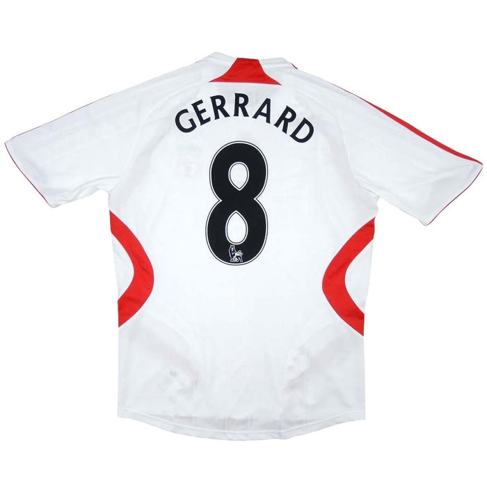 Liverpool 2007-08 Away Shirt (Gerrard #8) ((Excellent) M)