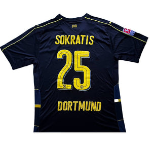 Borussia Dortmund 2016-17 Away Shirt (Sokratis #25) ((Very Good) XL)_0