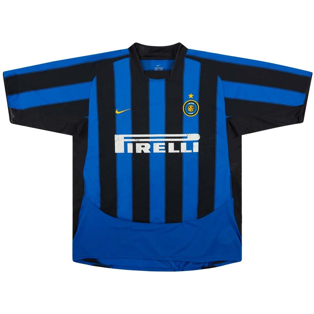 Inter Milan 2003-04 Home Shirt (Vieri #32) ((Good) XXL)_1