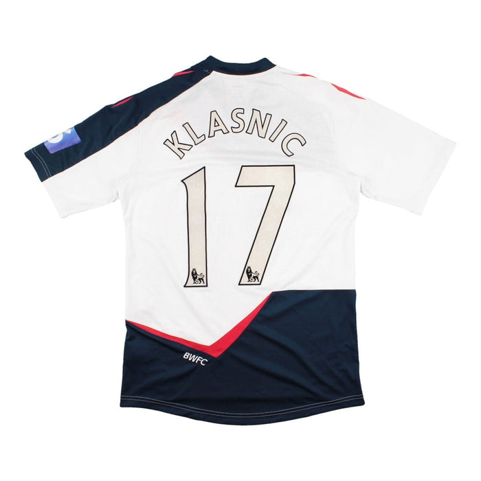 Bolton Wanderers 2011-12 Home Shirt (Klasnic #17) ((Good) M)