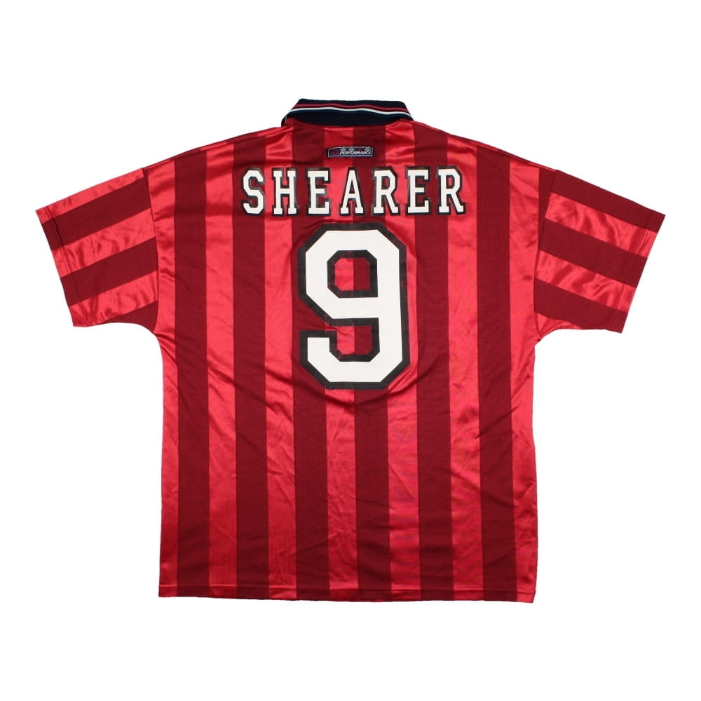 England 1998-99 Away Shirt (Shearer #9) ((Very Good) L)_0
