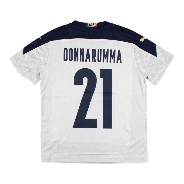 Italy 2020-21 GK Home Shirt (Donnarumma #21) ((Mint) SB)