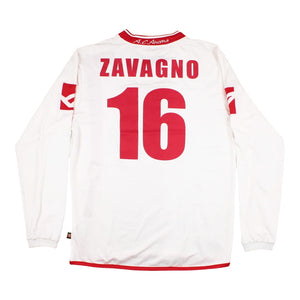 Ancona 2009-2010 Away Shirt LS (Zavagno #16) ((Very Good) XL)_0