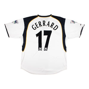 Liverpool 2001-03 Away Shirt (Gerrard #17) ((Good) L)_0