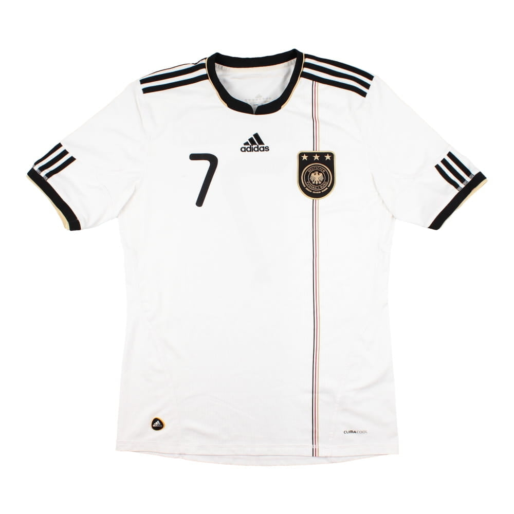 Germany 2010-11 Home Shirt (Schweinsteiger #7) ((Good) M)_1