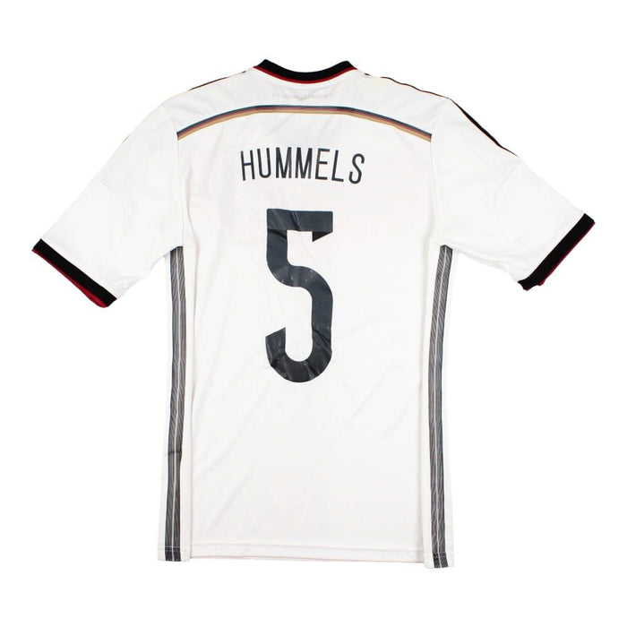 Germany 2014-15 Home Shirt (Hummels 5) ((Good) S)