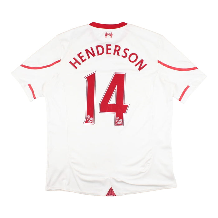 Liverpool 2015-16 Away Shirt (Henderson #14) ((Fair) L)