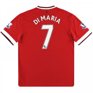 Manchester United 2014-15 Home (Di Maria #7) (Excellent)_0