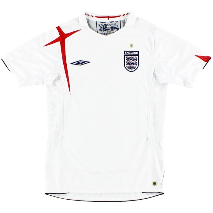 England 2005-2007 Home Shirt (XL) (Excellent)