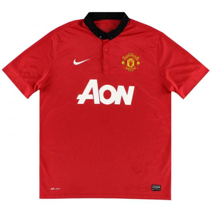 Manchester United 2013-14 Home Shirt (L) (Excellent)