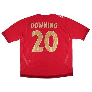 England 2006-08 Away Shirt (Downing #20) (XXL) (Very Good)_0