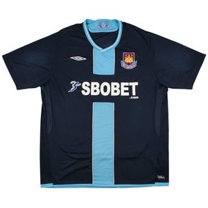 West Ham United 2009-10 Away Shirt (XL) (Very Good)_0