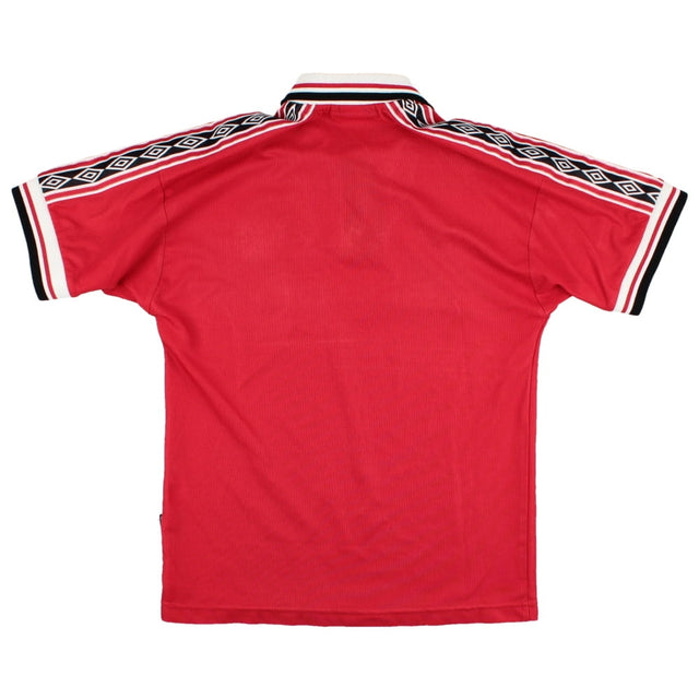 Manchester United 1998-2000 Home Shirt (Boys 12) (Very Good)_1