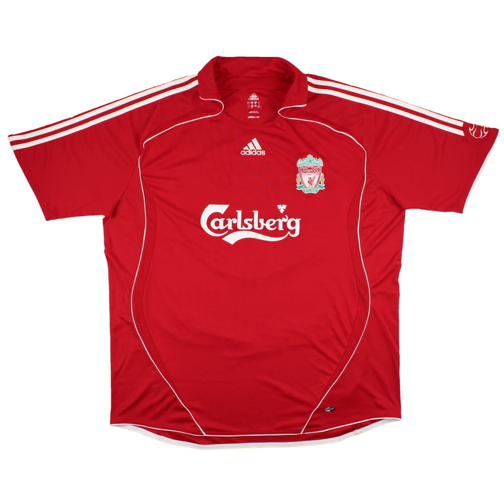 Liverpool 2006-08 Home Shirt (Carragher #23) (2XL) (Excellent)_1